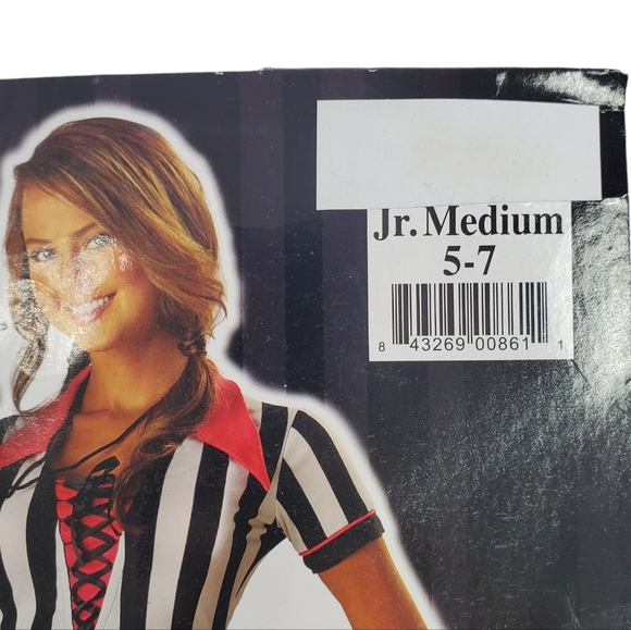In Charter Costumes Racy Referee Costume Halloween Junior Size M (5-7) - Picture 9 of 16